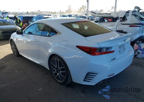 2015 Lexus Rc 350 from USA, damaged, VIN JTHSE5BCXF5004436